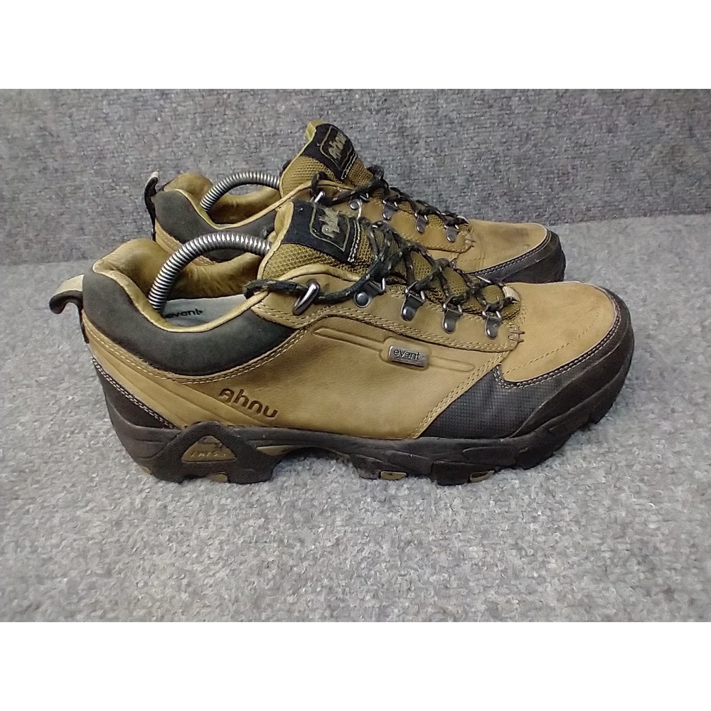 Ahnu Hiking Shoes Mens 10.5 Tan eVent Waterproof Leather Outdoor AF1127MIOL